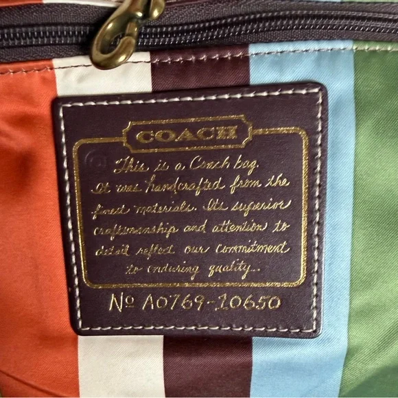 Coach Legacy 65th Anniversary Gigi Tote White Leather Shoulder Bag | 10650 - Picture 7 of 16